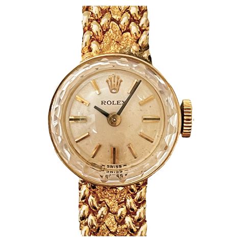 vintage ladys 14 kt rolex watch|vintage ladies rolex 14k.